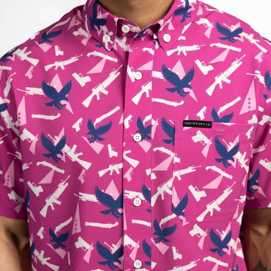 Men's Commander Button Down - Strike Eagle Grunt Style, LLC Men's Commander Button Down - Strike Eagle Grunt Style, LLC