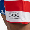 American flag-themed underwear with 'Grunt Style' branding and text.