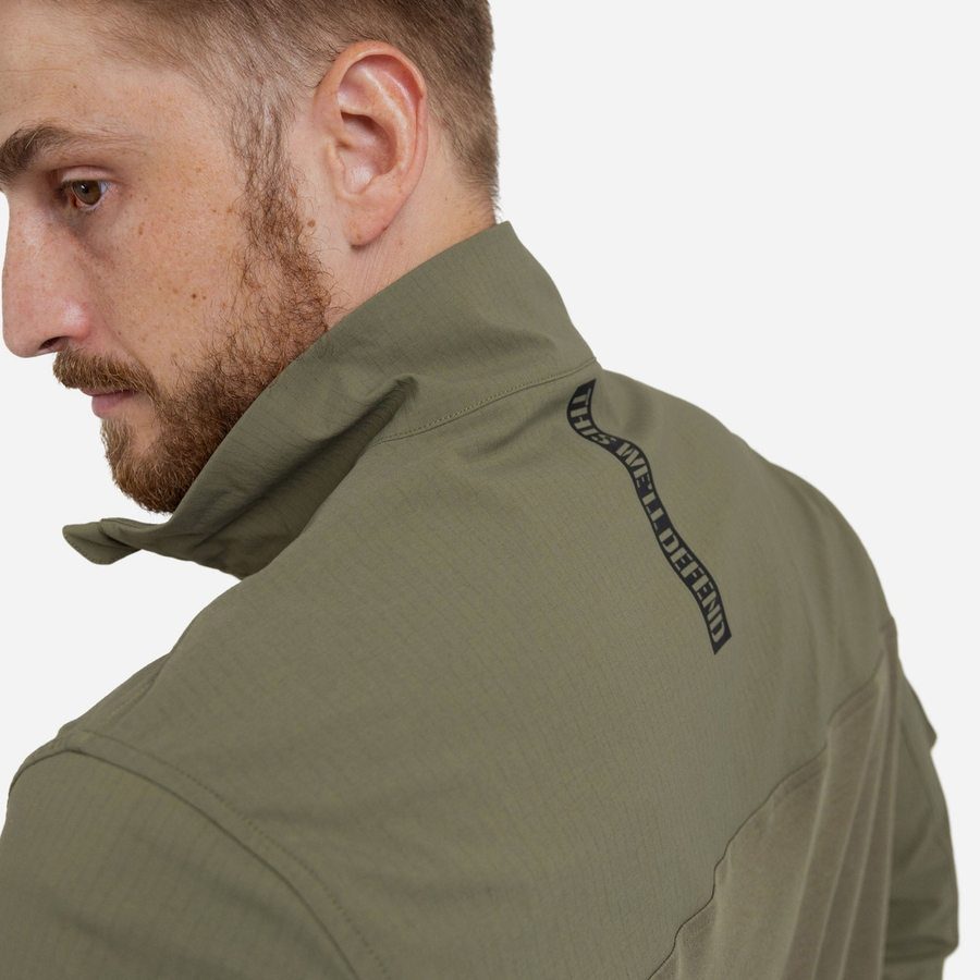 Grunt Style Men's Operator Shirt - Military Green