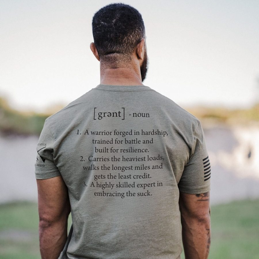 Maglietta Uomo Howitzer Style Freedom Over Military Grunt MFG, Inchiostri Water-based, Ultra Morbida, Made In USA, Sostiene I Veterani - 3