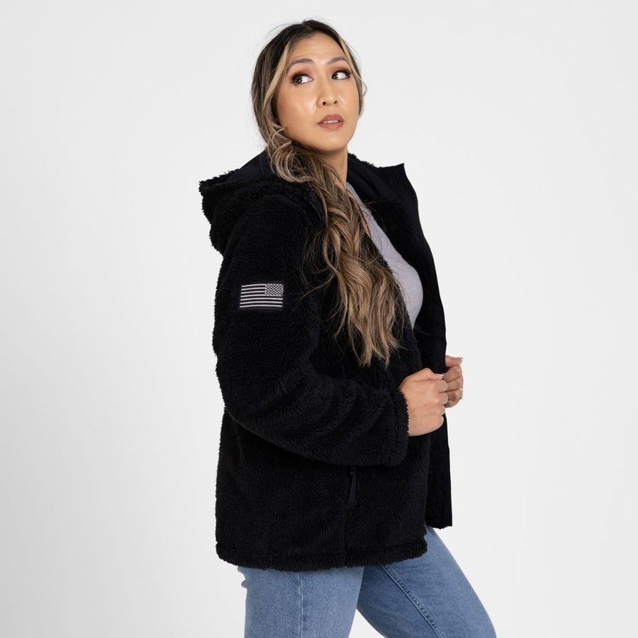 Grunt Style Women's Standard Issue Sherpa Fleece - Black