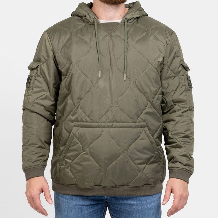 Grunt Style Tac Woobie Pullover Hoodie - Military Green
