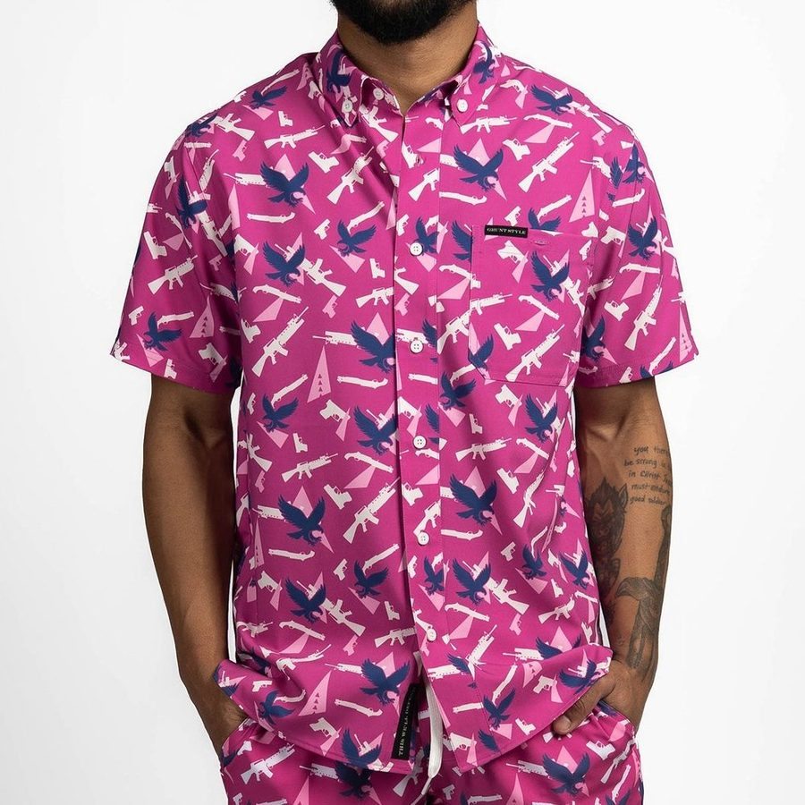 Men's Commander Button Down - Strike Eagle – Grunt Style, LLC