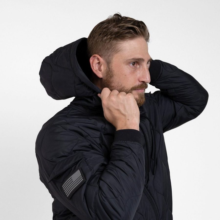 Tac Woobie Full-Zip Hoodie - Black – Grunt Style, LLC