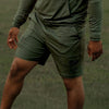 Grunt Style Men's All-Day Short - Heather Military Green