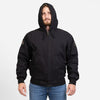 Grunt Style Hooded Field Jacket - Black