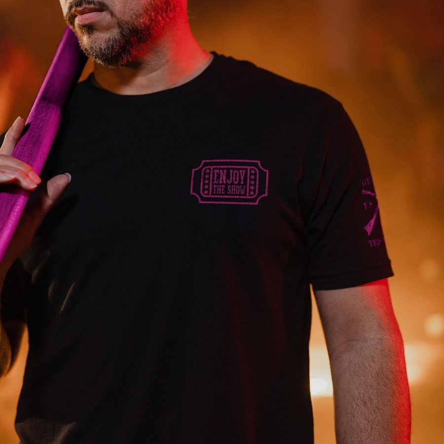 Grunt Style Enjoy The Show T-Shirt - Black