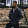 Grunt Style Basic Full-Zip Hoodie - Dark Heather Gray