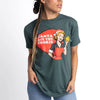 Grunt Style Women's Ate The Cookie Boyfriend Fit T-Shirt - Heather Forest Green