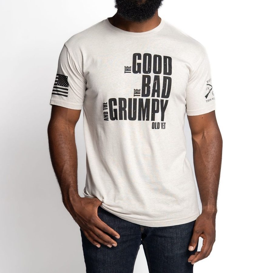 Grunt Style The Good. The Bad. The Grumpy. T-Shirt - Sand