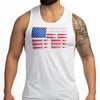 Grunt Style Men's Ammo Flag Tank - White tanks