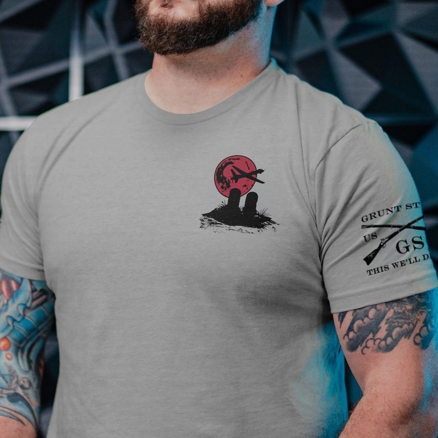 Fear The Reaper T-Shirt - Dark Heather Gray – Grunt Style