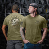 Release The Hounds T-Shirt - Military Green