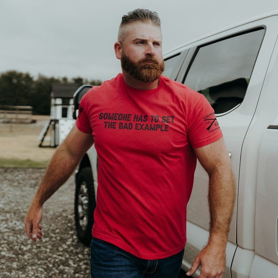 Bad Example T-Shirt - Red