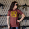 Women's Boy Mom Boyfriend Fit T-Shirt - Cardinal