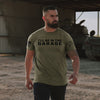 I'll Be In The Garage T-Shirt - Military Green