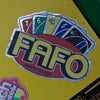 FAFO Wild Card Sticker