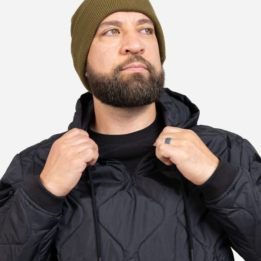 Grunt Style Tac Woobie Pullover Hoodie - Black
