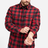 Grunt Style Men's Premium Plaid Flannel - Red
