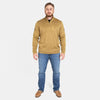 Men's 1/2 Zip Waffle Top - Coyote
