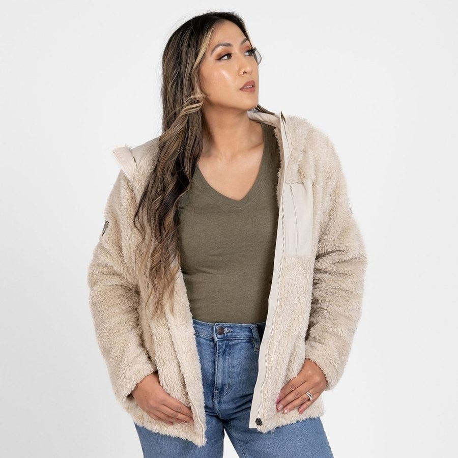 Grunt Style Women's Standard Issue Sherpa Fleece - Desert Sand