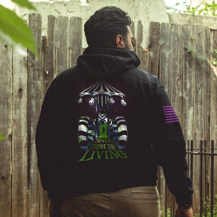 Grunt Style Never Trust The Living Hoodie - Black