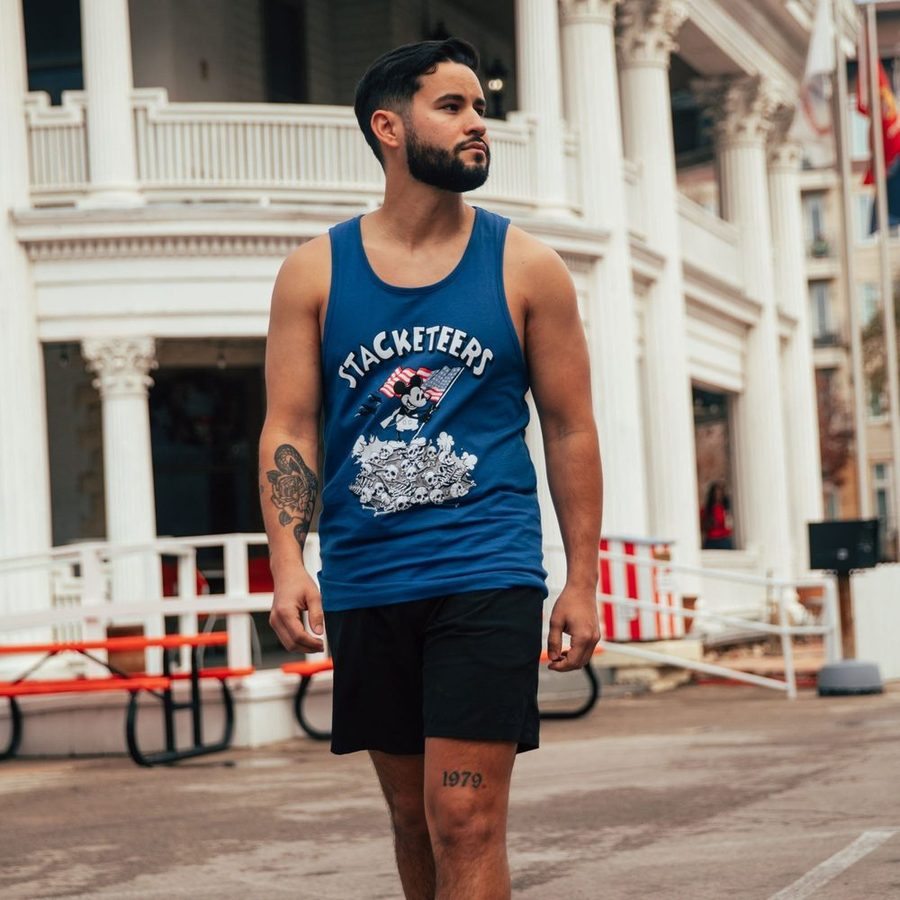 Stack Stank Stacketeers Tank - Royal – Grunt Style, LLC