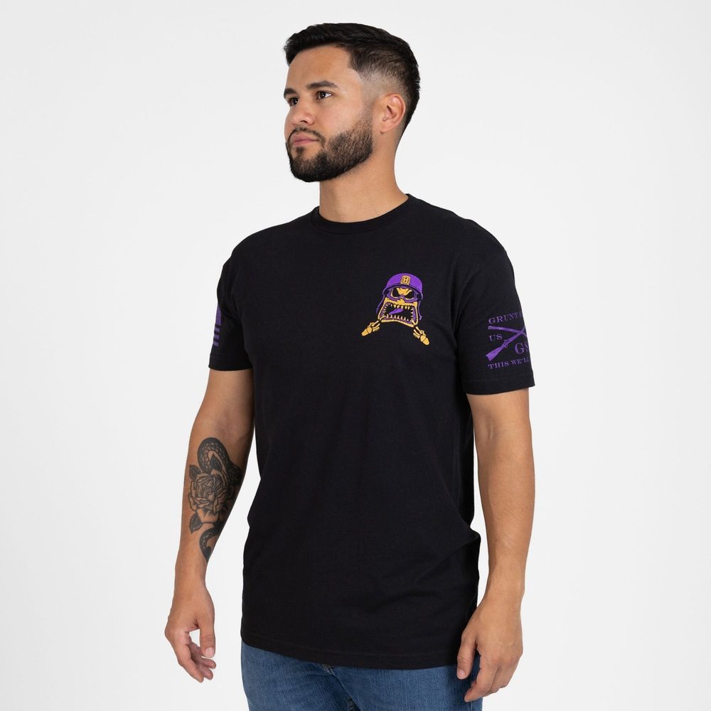 Grunt Style Night Raid Before Christmas T-Shirt - Black
