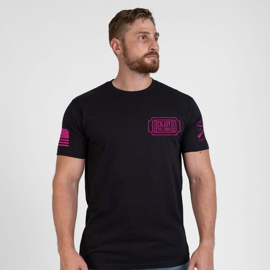 Grunt Style Enjoy The Show T-Shirt - Black