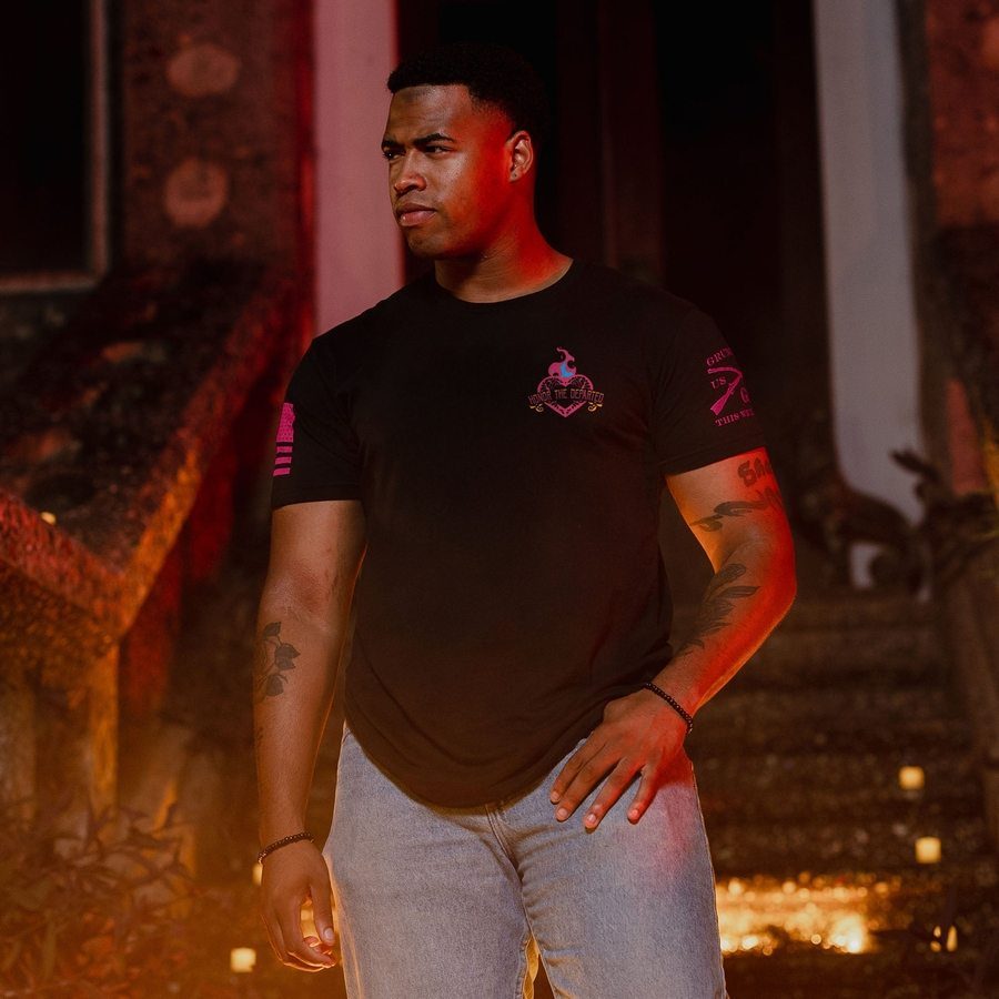 Grunt Style Santa Muerte T-Shirt - Black