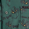 Grunt Style Grinch Grows Button Down