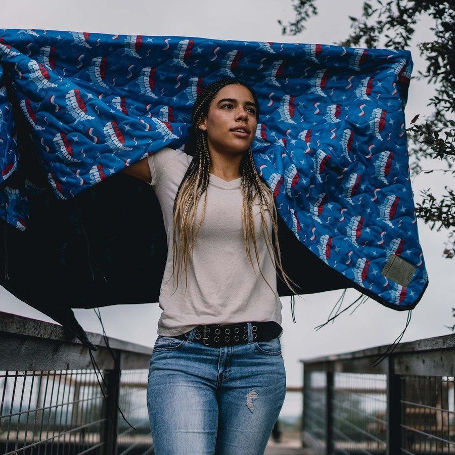 Grunt Style FAFO Poncho Liner Blanket - Thumbnail 2