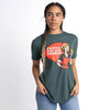 Grunt Style Women's Ate The Cookie Boyfriend Fit T-Shirt - Heather Forest Green