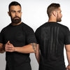 Grunt Style Blackout Betsy Rifle Flag T-Shirt - Black