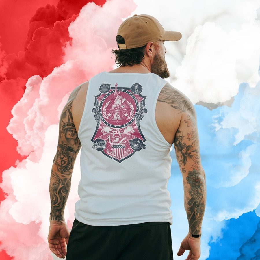 Grunt Style 250th Commemorative Men's Tank – Patriotic American