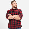 Grunt Style Men's Premium Plaid Flannel - Red