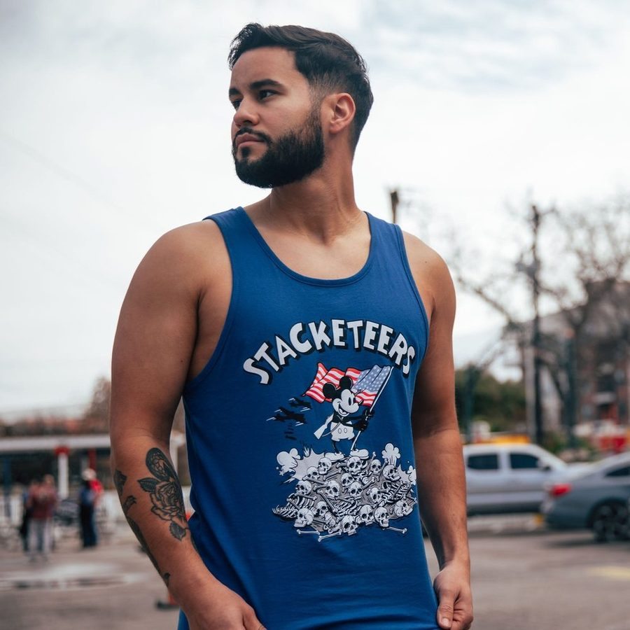 Stack Stank Stacketeers Tank - Royal – Grunt Style, LLC