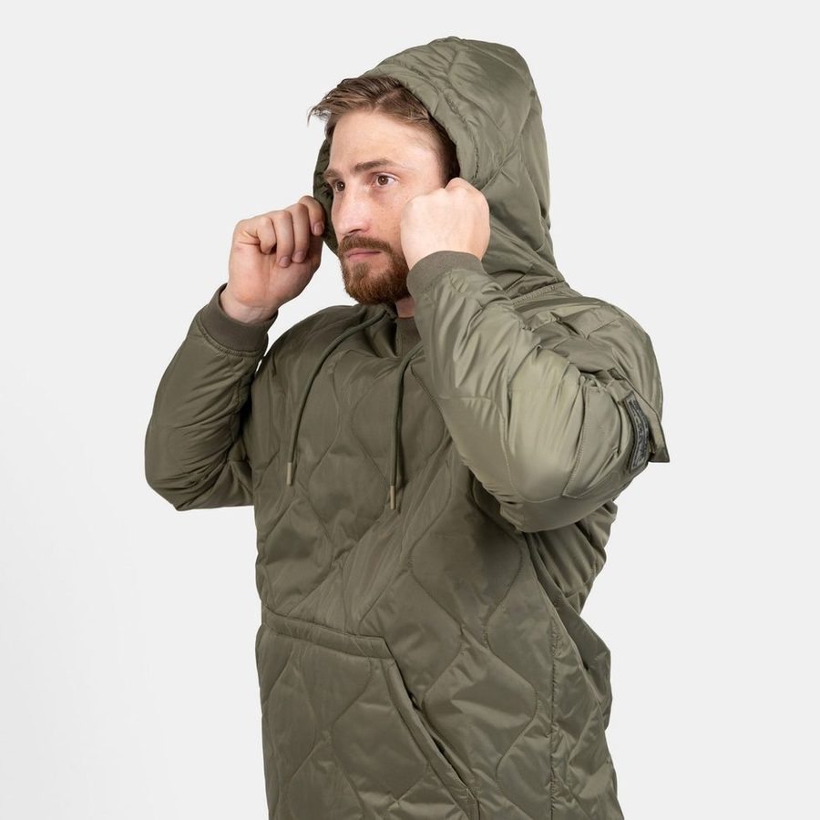 Grunt Style Tac Woobie Pullover Hoodie - Military Green