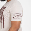 Grunt Style Rifle Flag T-Shirt - Sand