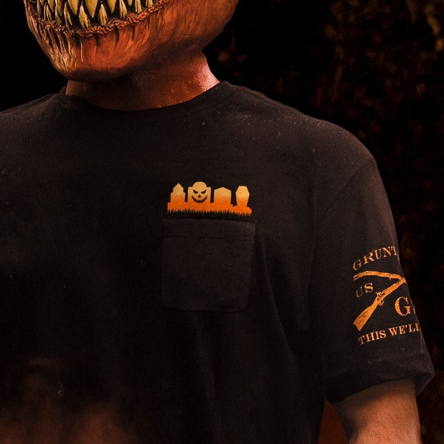 Grunt Style FAFOlantern Pocket T-Shirt - Black