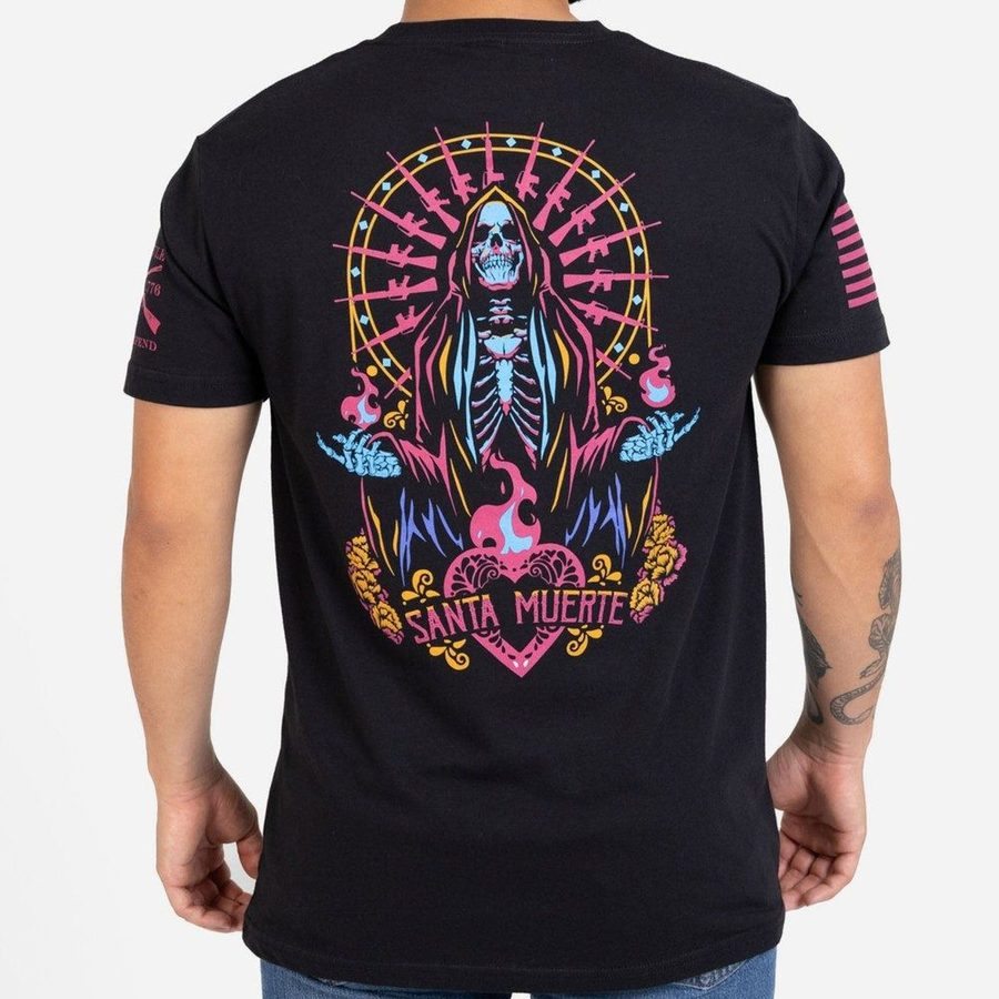 Santa Muerte T-Shirt - Black