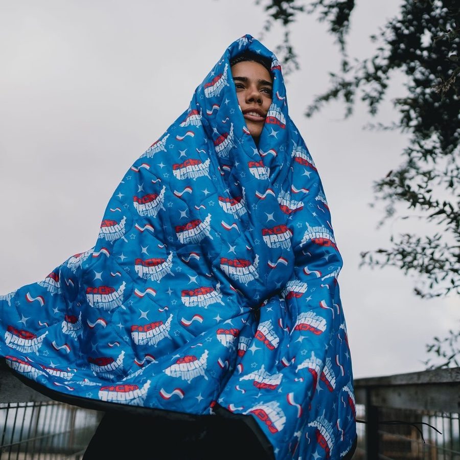 Grunt Style FAFO Poncho Liner Blanket - Thumbnail 3