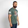 Grunt Style Goes Down All Night T-Shirt - Heather Forest Green