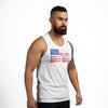 Grunt Style Men's Ammo Flag Tank - White tanks