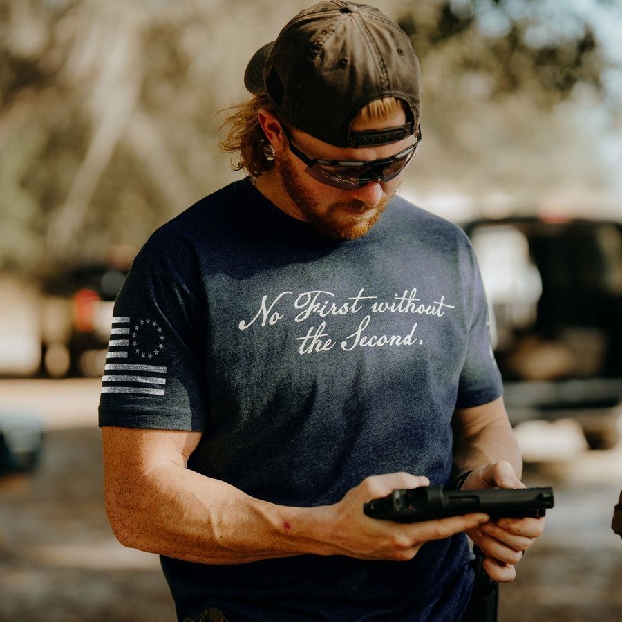 No First Without The Second 2.0 - Midnight Navy – Grunt Style, LLC