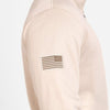 Grunt Style Men's 1/2 Zip Waffle Top - Sand