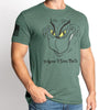 Grinch Grows T-Shirt - Heather Forest Green