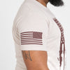Grunt Style Rifle Flag T-Shirt - Sand