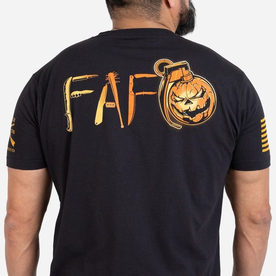 FAFOlantern Pocket T-Shirt - Black