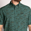Grunt Style Grinch Grows Button Down